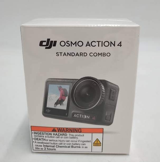 DJI Osmo 4 Standard Combo Action Camera: 4K UHD, 10MP