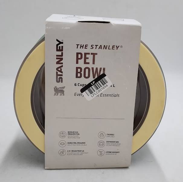 Stanley 6 Cup Stainless Steel Pet Bowl - Green Western