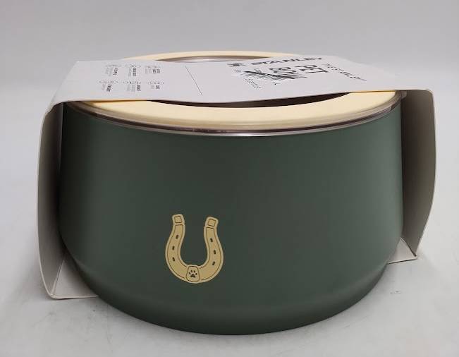 Stanley 6 Cup Stainless Steel Pet Bowl - Green Western