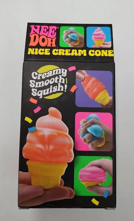 NeeDoh Nice Cream Cone (BLUE) Genuine Shylling Nee Doh