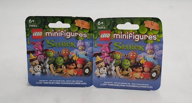LOT OF 2!! LEGO Minifigures Shrek Series Mystery Box 71053 SEE DETAILS