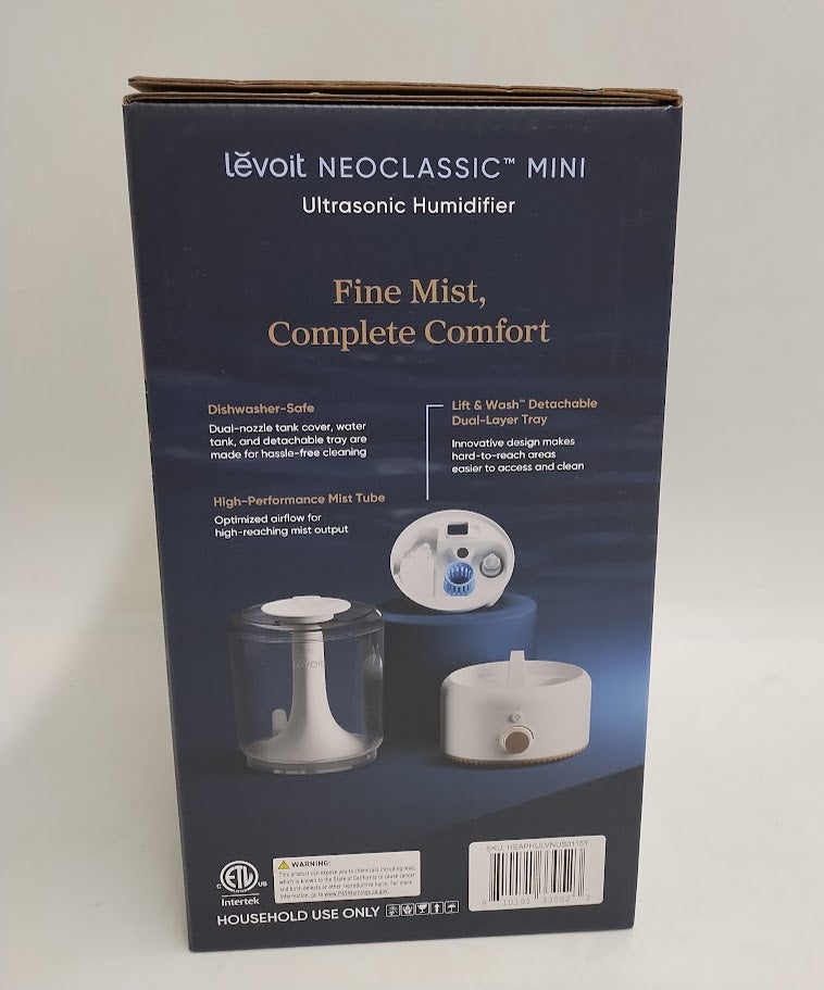 Levoit 2.8L NeoClassic Mini Humidifier SEE DETAILS