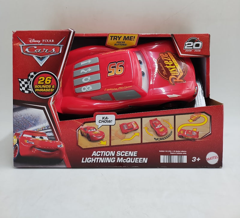 Disney and Pixar Cars Action Scene Lightning McQueen, Battery SEE DETAILS