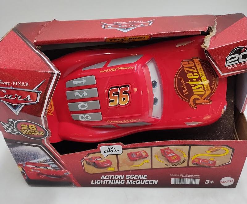 Disney and Pixar Cars Action Scene Lightning McQueen, Battery SEE DETAILS