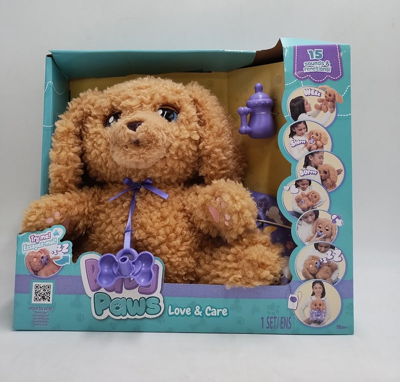 Baby Paws Love & Care Labradoodle Soft Interactive Plush Puppy SEE DETAILS