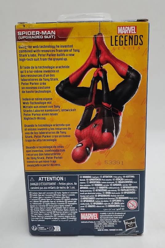 Marvel Legends Series Spider-Man (Upgraded Suit) Action Figure SEE DETAILS