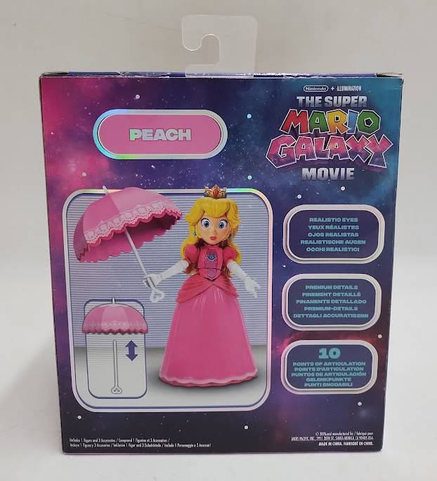 The Super Mario Galaxy Movie - 5" Figure Series - Princess Peach SEE DETAILS