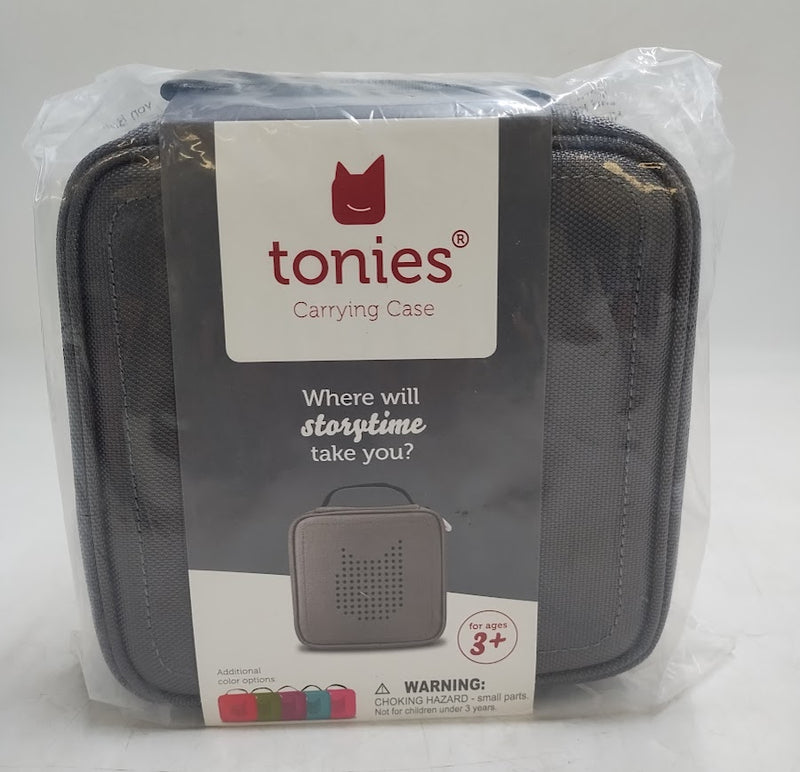 Tonies Carrying Case - Secure Protection for up to 10 Characters - Gray