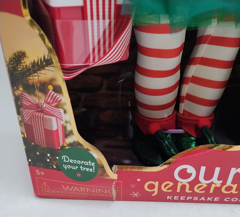 Our Generation Holiday 18" Doll Elf Outfit Keepsake Collection 2026 SEE DETAILS