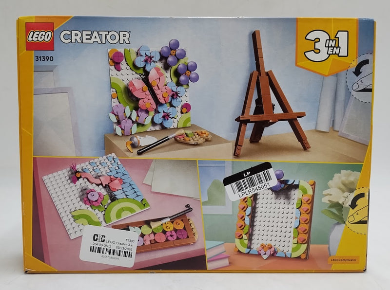 LEGO Creator 3 in 1 Floral Art Decor Painting 31390 SEE DETAILS