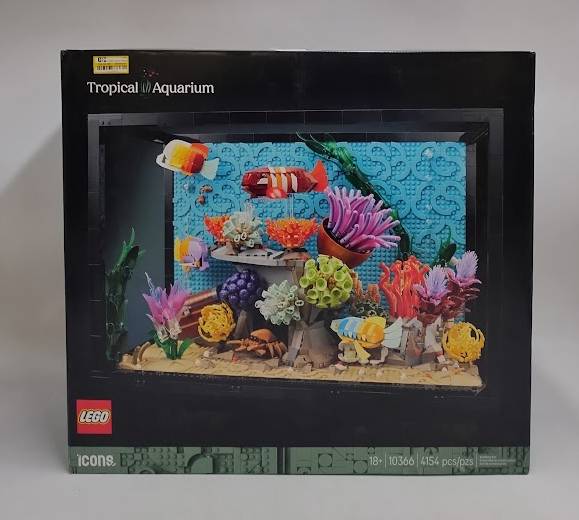 LEGO Icons Tropical Aquarium Building Set 10366 SEE DETAILS