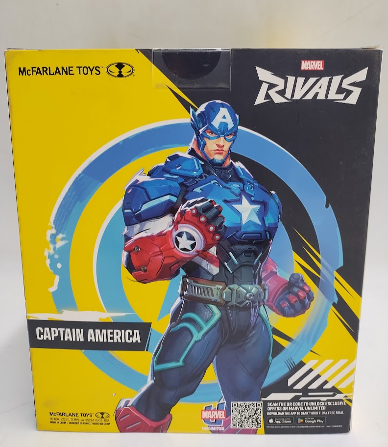 McFarlane Toys Marvel Rivals Collection Captain Action Figure SEE DETAILS
