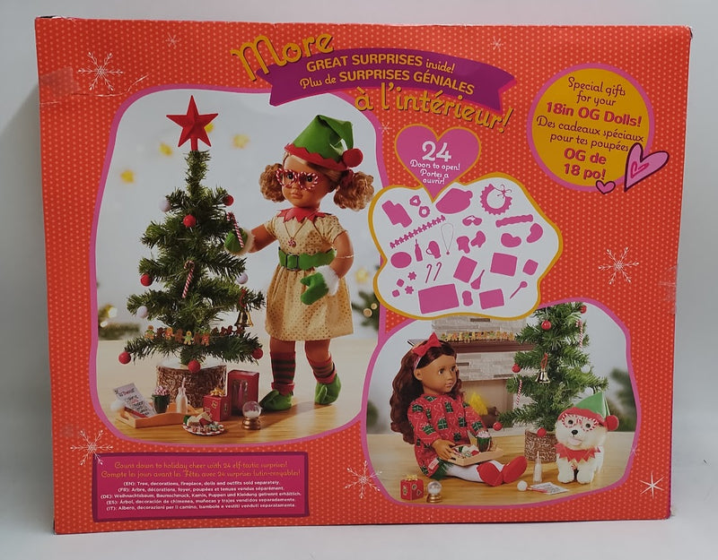 Our Generation Holiday Elf Surprise Advent Christmas Countdown SEE DETAILS