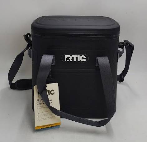 RTIC Outdoors 20 Cans Ultra-Tough Soft Sided Cooler - Black