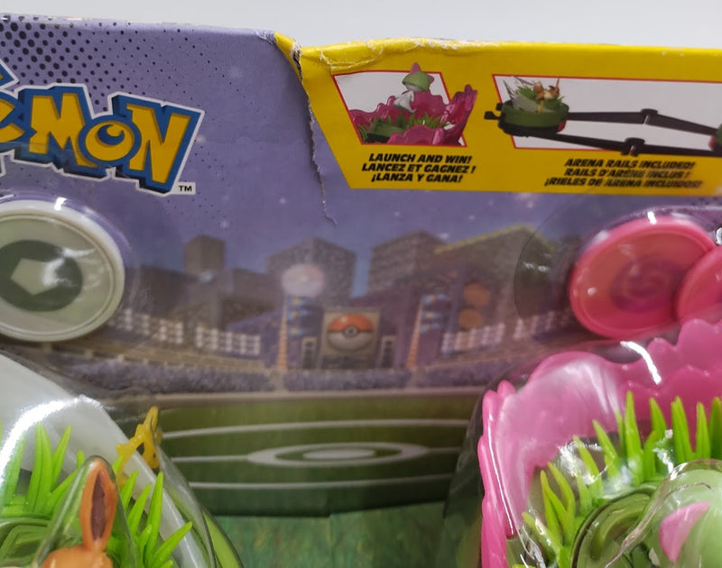 Pokemon Battle Disc Showdown Game - Eevee 3 & Ralts - Battle Arena SEE DETAILS