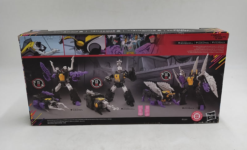 Transformers Studio Series Bombshell Shrapnel Kickback SEE DETAILS