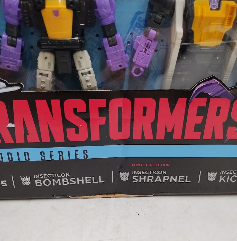 Transformers Studio Series Bombshell Shrapnel Kickback SEE DETAILS