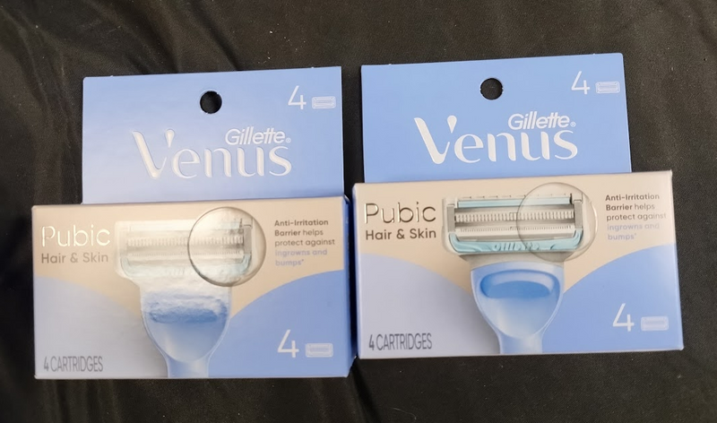 Venus for Pubic Hair and Skin Women's Razor Blade Refills - 4ct