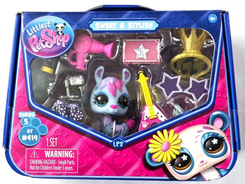 Littlest Pet Shop Surprise Reveal Figures Sweet and Stylish Glam