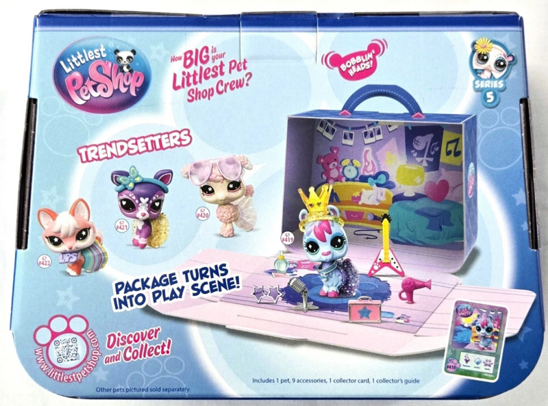 Littlest Pet Shop Surprise Reveal Figures Sweet and Stylish Glam