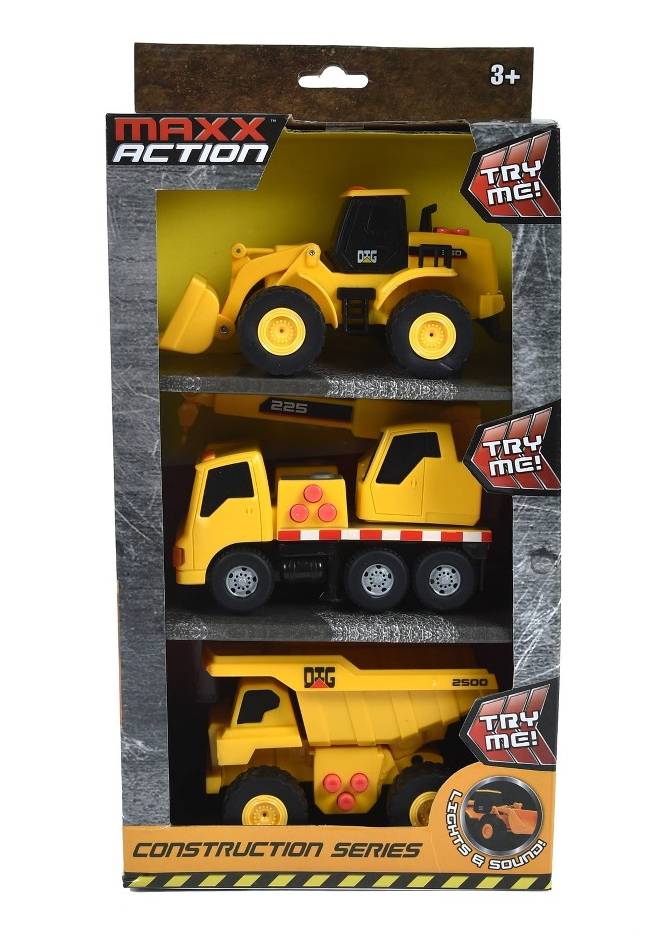 Maxx Action Construction Series 3pk