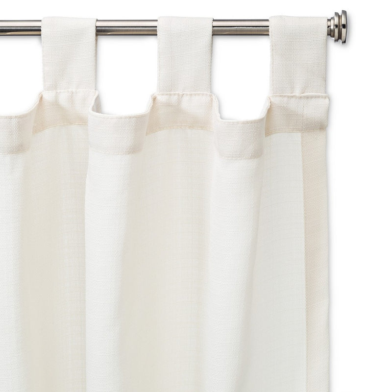 28"-48" Drapery Endcap Cafe Rod Brushed Nickel - Room Essentials& (LOCAL PICKUP ONLY)