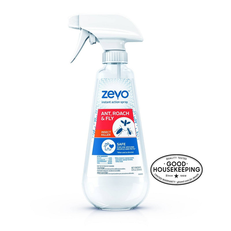 Zevo Ant Roach and Fly Insect Trigger Spray - 12oz