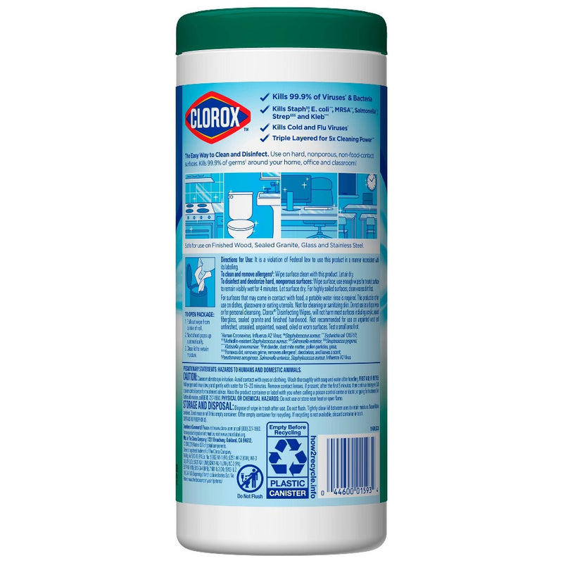 Clorox Disinfecting Wipes Fresh Scent 35 ct