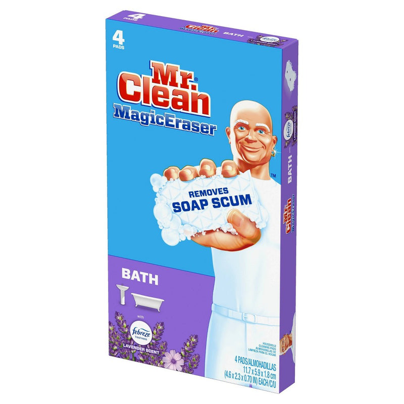 Mr. Clean Magic Eraser Bath with Febreze Lavender Scent - 4ct