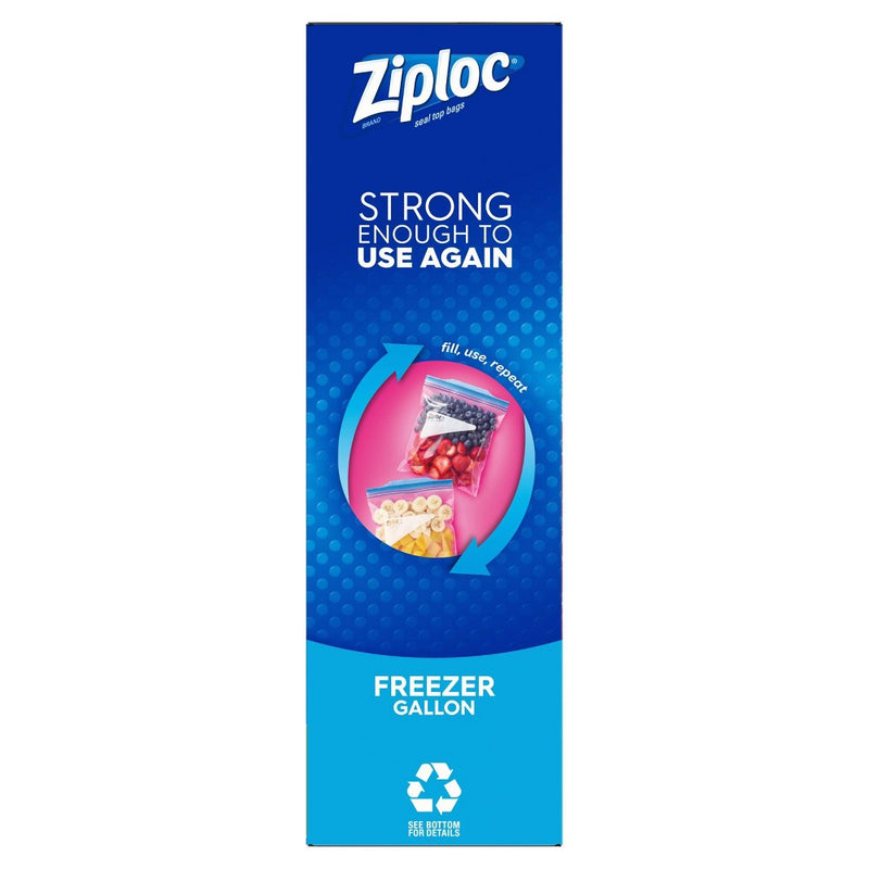 Ziploc Gallon Freezer Bags - 60ct