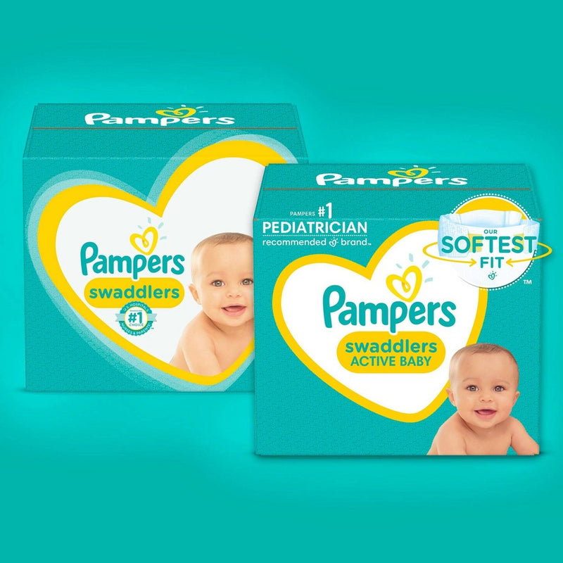 Pampers Swaddlers Disposable Diapers - Size 3 (136ct 037000773061