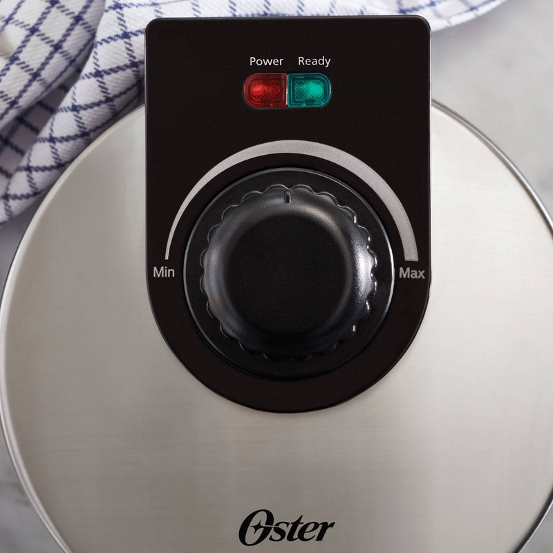 Oster DiamondForce Nonstick Belgian Waffle Maker - Silver