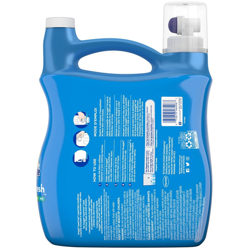 Snuggle PLUS SuperFresh Liquid Fabric Softener - 95 fl oz