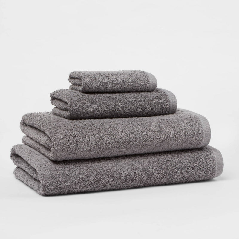 Everyday Washcloth Dark Gray - Room Essentials