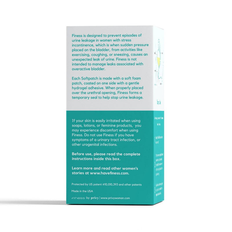 Finess Bladder Support Device - 36ct