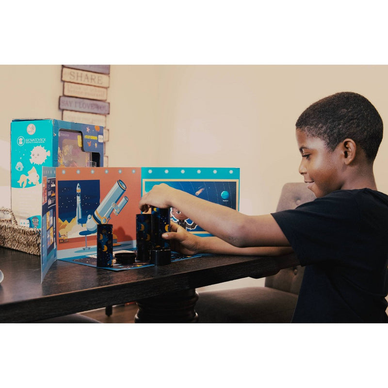 Brown Toy Box Dre Astronomy STEAM Kit