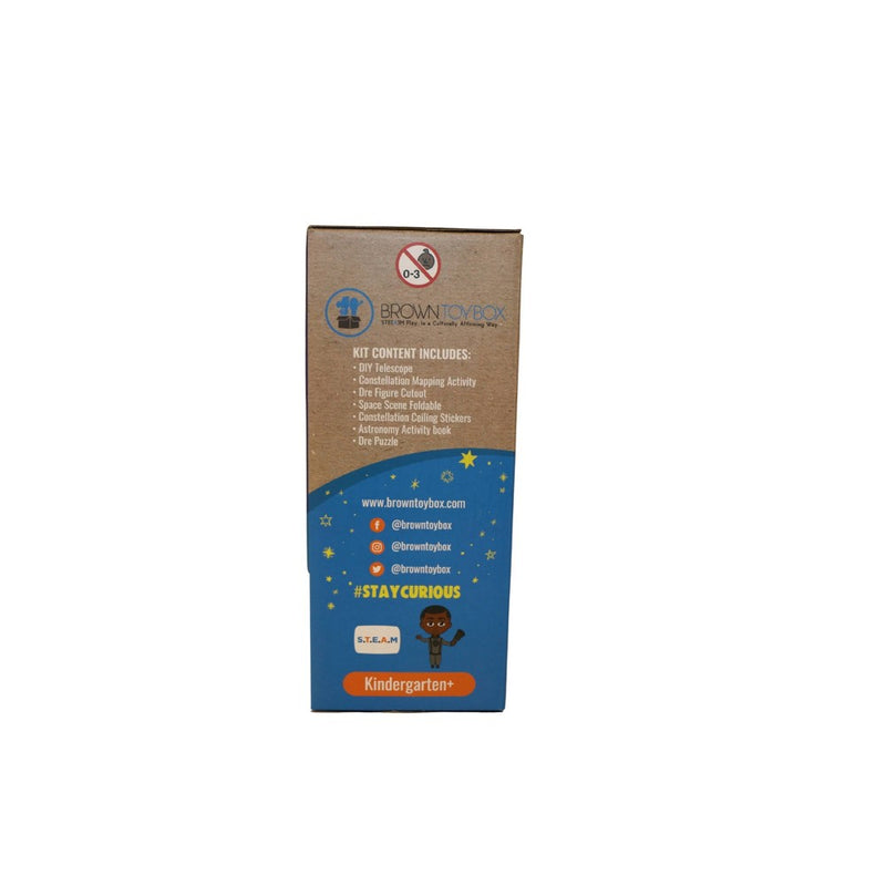 Brown Toy Box Dre Astronomy STEAM Kit