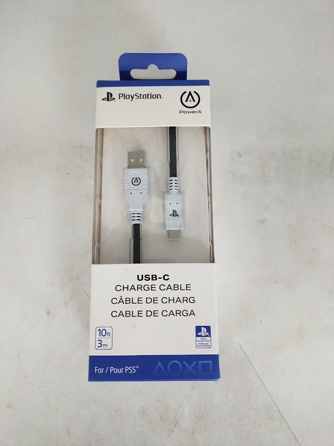 PowerA USB-C to USB Charge Cable for PlayStation 5