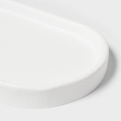 Modern Resin Bath Tray - Threshold