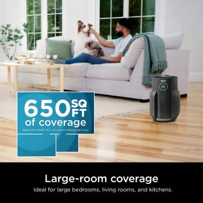 Shark Never Change Air Purifier 5-Year Filter Life 650 sq ft HP152: HEPA, Energy Star, 5 Settings, 600-1500 sq ft