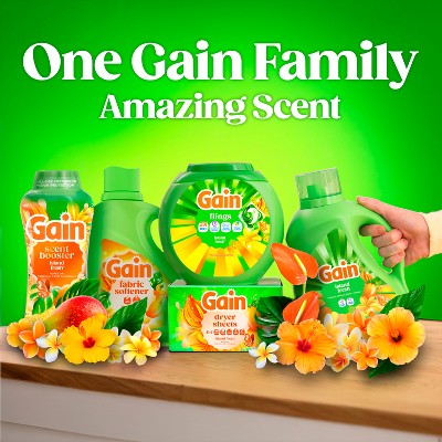 Gain Island Fresh Flings Laundry Detergents - 60ct