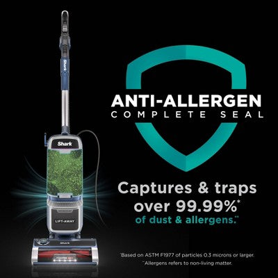 Shark Lift-Away with PowerFins HairPro and Odor Neutralizer Technology Upright Vacuum LA486 12" Cleaning Path (LOCAL PICKUP ONLY)