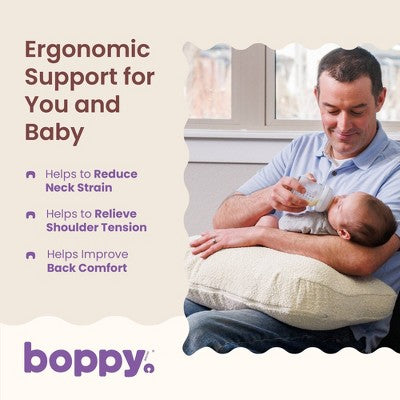 Boppy Luxe Nursing Pillow - Oat Boucle
