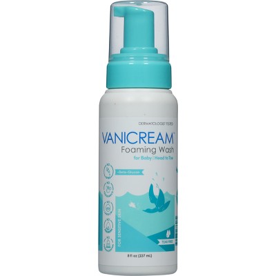 Vanicream Tear-Free Unscented Foaming Wash for Baby - 8 fl oz