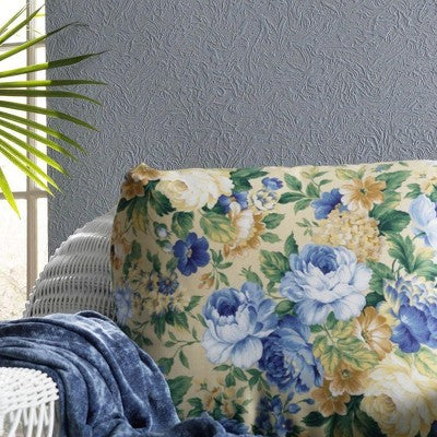 Swirl White Paintable Wallpaper