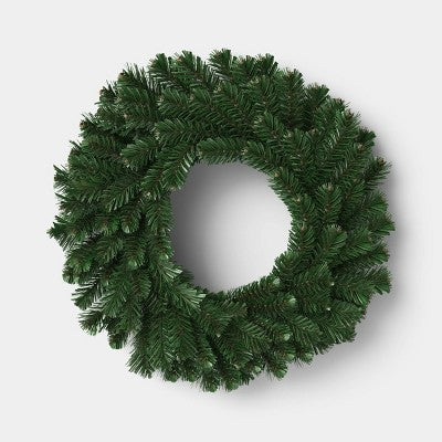 24" Unlit Core Christmas Wreath - Wondershop (LOCAL PICKUP ONLY)
