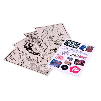 Crayola 10.75"x7.75" K-Pop Demon Hunters Coloring Book 96 Pages