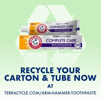 Arm & Hammer Complete Care Toothpaste - Fresh Mint - 12oz/2pk