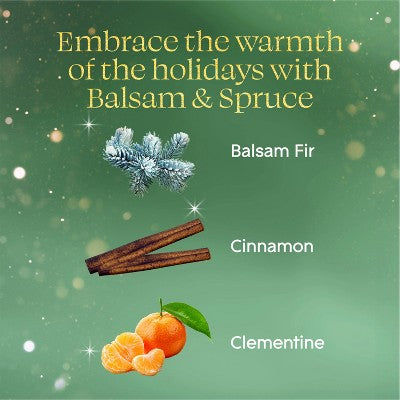 Glade PlugIns Scented Oil Air Freshener Refills - Balsam & Spruce - 3.35oz/5ct