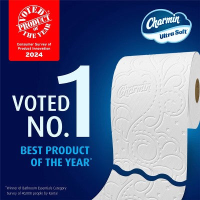 Charmin Ultra Soft Toilet Paper - 6 Mega Rolls